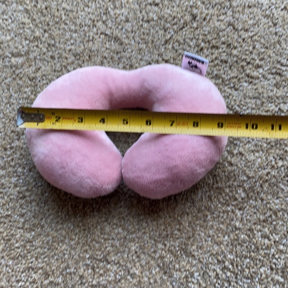 Baberoo Neck Saver for Infants reversible with brown & light pink colors, soft - Picture 7 of 7